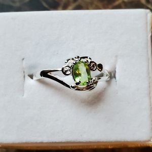 925 Silver ring and earrings